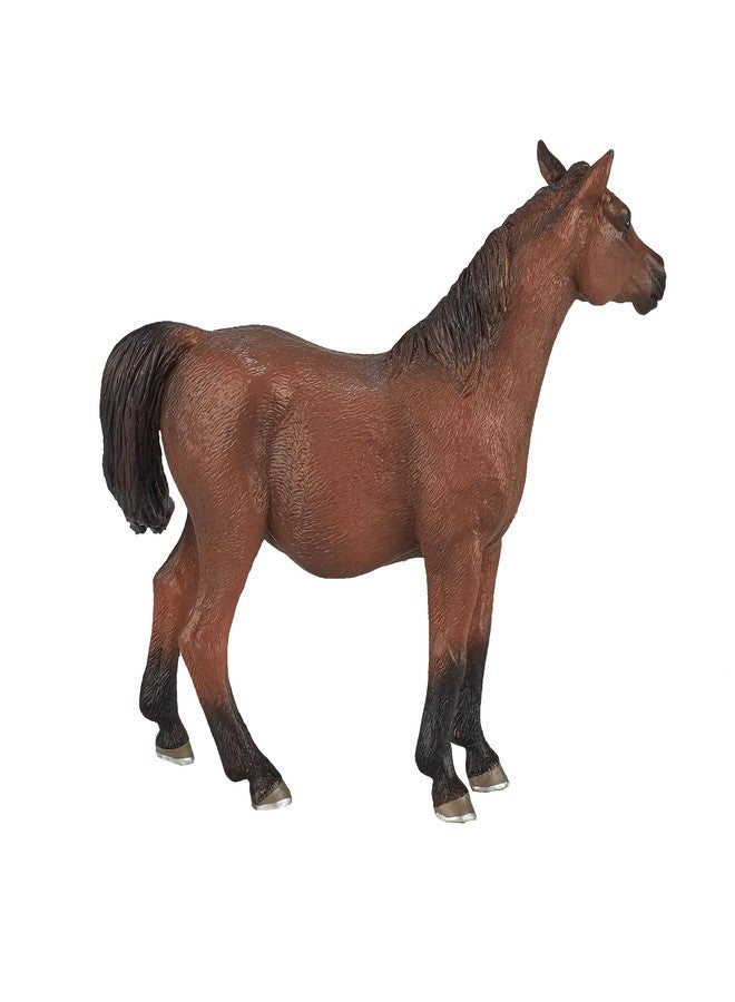 MOJO Arabian Mare in Foal Realistic Horse Toy Replica Hand Painted Figurine - Image 3